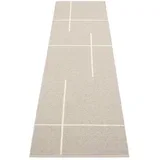 Krem unutarnja i vanjska staza 70x270 cm Fred Linen –