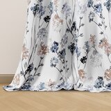 Restilo Bijela/svijetlo plava zavjesa za djelomično zamračenje 135x250 cm Solkone – | shoptok.hr