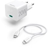  Punjač set HAMA za Iphone, 20W, 1m, bijeli | Eponuda.ba