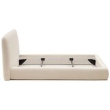 Kave Home Bež tapecirani bračni krevet 160x200 cm Martina – | shoptok.hr