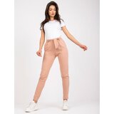 RUE PARIS Trousers-LO-SP-LK-131.53P-beige | shoptok.hr