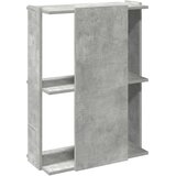  Regal za knjige s 3 razina boja hrasta 60x30x80 cm drveni | shoptok.hr