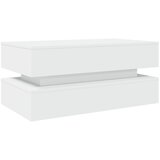  Stolić za kavu s LED svjetlima bijeli 90 x 50 x 40 cm | Eponuda.ba