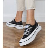 Gemre Black women's platform sneakers Greta | ePonuda.com