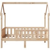 vidaXL Okvir kreveta za dječju kućicu 80 x 160 cm od masivne borovine | shoptok.hr