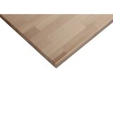 ANKE Plošča za delovno mizo, masivna plošča iz rdeče bukve, širina 1270 mm, debelina 40 mm | Shoptok.si