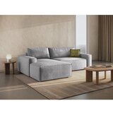 Micadoni Svijetlo siva sklopiva kutna garnitura od bouclé tkanine (s lijevim kutom) Jodie – Home | shoptok.hr