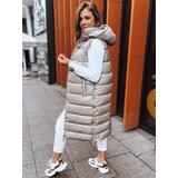 DStreet Kamizelka pikowana damska GANTINI beżowa | shoptok.hr
