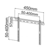 S Box Zidni nosač za LCD ekran PLB114M 23"-55" SBox | ePonuda.com