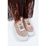 S. BARSKI Platform Sneakers With Bear Print S.Barski | Shoptok.si