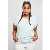 Urban Classics Women's T-shirt Melange Extended Shoulder Tee aqua melange Cene