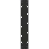  Noge za barski stol U-oblika 2 kom Crne 40 x (100-101) cm Čelik | shoptok.hr