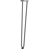 vidaXL noge za mizo za lase 4 kosi antracit 72 cm trdno jeklo | Shoptok.si