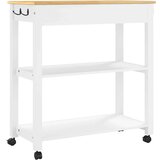  Kolica MONZA 84 x 40 x 90 cm od masivne borovine | shoptok.hr