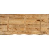 Stolna ploča 140x60x3,8 cm masivno drvo manga sa živim rubom | shoptok.hr