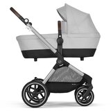 Cybex Gold® otroški voziček 3v1 eos™ lux lava grey (silver frame) + aton™ b2 steel grey | Shoptok.si