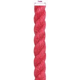  Uže od jute 10 mm Crvena 100% Juta Tossa - 10 mm 25 m Crvena | shoptok.hr