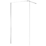 Mont Blanc tuš stena TAILOR 110 X 200 krom profil, prozorno steklo 8 mm, prečni nosilec | Shoptok.si