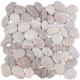  Kamenčići Bež i svijetlo ružičasta 30 x 30 cm Rijeka kamenčić | shoptok.hr