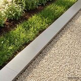 Profil za rubove vrta 10 kom. 100 x 20 x 5 cm Nehrđajući čelik Slike
