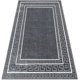 RugsX Preproge Preproga ALLURE 1960 Grški ključ, okvir - 120x170 cm Siva | Shoptok.si