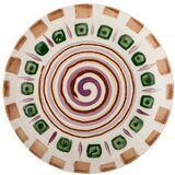 Bloomingville Zelen/rjav lončen krožnik ø 20,5 cm Shama – Cene
