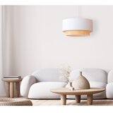  Duolla - Luster na sajli BOHO 1xE27/15W/230V prečnik 45 cm krem/ratan | Eponuda.com