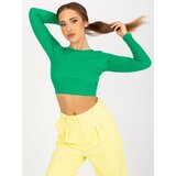 RUE PARIS Blouse-RV-BZ-8010.82-green Cene