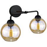 Zidno svetilo MELLE BLACK 2xE27/60W/230V | Eponuda.com