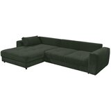 MID.YOU KOTNA SEDEŽNA GARNITURA, rebrasti žamet temno zelena | Shoptok.si