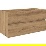 Ormarić omarica za umivalnik z vgrajenim umivalnikom pipo Artisan Oak | Shoptok.si