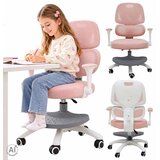  Dječja uredska stolica, ergonomska, okretna, podesiva, ružičasta | shoptok.hr