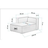 Atelier Del Sofa fotelja more s M5 cappucino | ePonuda.com