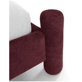 Micadoni Smeđi tapecirani bračni krevet s podnicom 180x200 cm Vera – | shoptok.hr