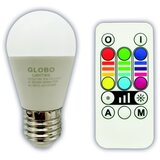  led rgbw prigušiva sijalica illu E27/6W/230V 3000K + daljinski upravljač - globo 106753 | Eponuda.com
