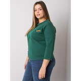 RELEVANCE Blouse-RV-BZ-6161.08-dark green | Shoptok.si