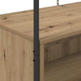  Stalak za odjeću Smeđi hrast 100 x 44 x 160 cm | Eponuda.ba