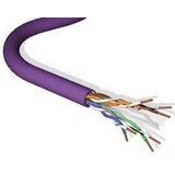 Leviton U/UTP 4x2x24AWG CAT6 LSHF/LSZH - EuroClass Eca 1 pak=305m ( C6u-eca-b305vt4 ) Cene