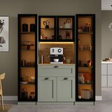Hanah home ormar za kafe kutak Nero Duo 1600-246, 160 cm, zeleni Cene
