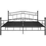  Okvir za krevet crni metalni 200 x 200 cm | shoptok.hr
