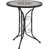  3-dijelni mozaični bistro set s keramičkim pločicama sivi | Eponuda.ba