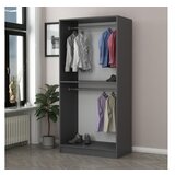 Hanah home garderober kale glass anthracite 190