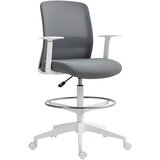 HOMCOM pisarniški stol poliester 61,5D x 57,5Š x 121V cm Siva, (5000242878) Cene