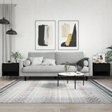  Stolići za kavu 2 kom crni 50x46x50 cm od konstruiranog drva | shoptok.hr