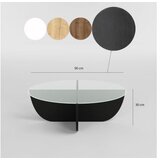 Hanah home lily - black black coffee table | Eponuda.com