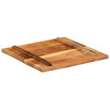  Kvadratna mizna plošča 60x60 cm 25-27 mm trpredelan | Shoptok.si