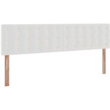 vidaXL Otomanski posteljni okvir z vzmetnicami bel 200x200cm um. usnje | Shoptok.si