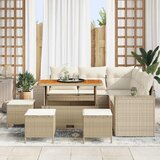  Sjedeća garnitura za vrt 8 kom. poliratan 200 x 200 x 85 cm | shoptok.hr