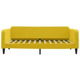  Dnevni krevet s madracem žuti 100 x 200 cm baršunasti | shoptok.hr