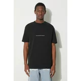Marcelo Burlon Pamučna majica Party Quote Basic za muškarce, boja: crna, s aplikacijom, CMAA056S24JER0051001
